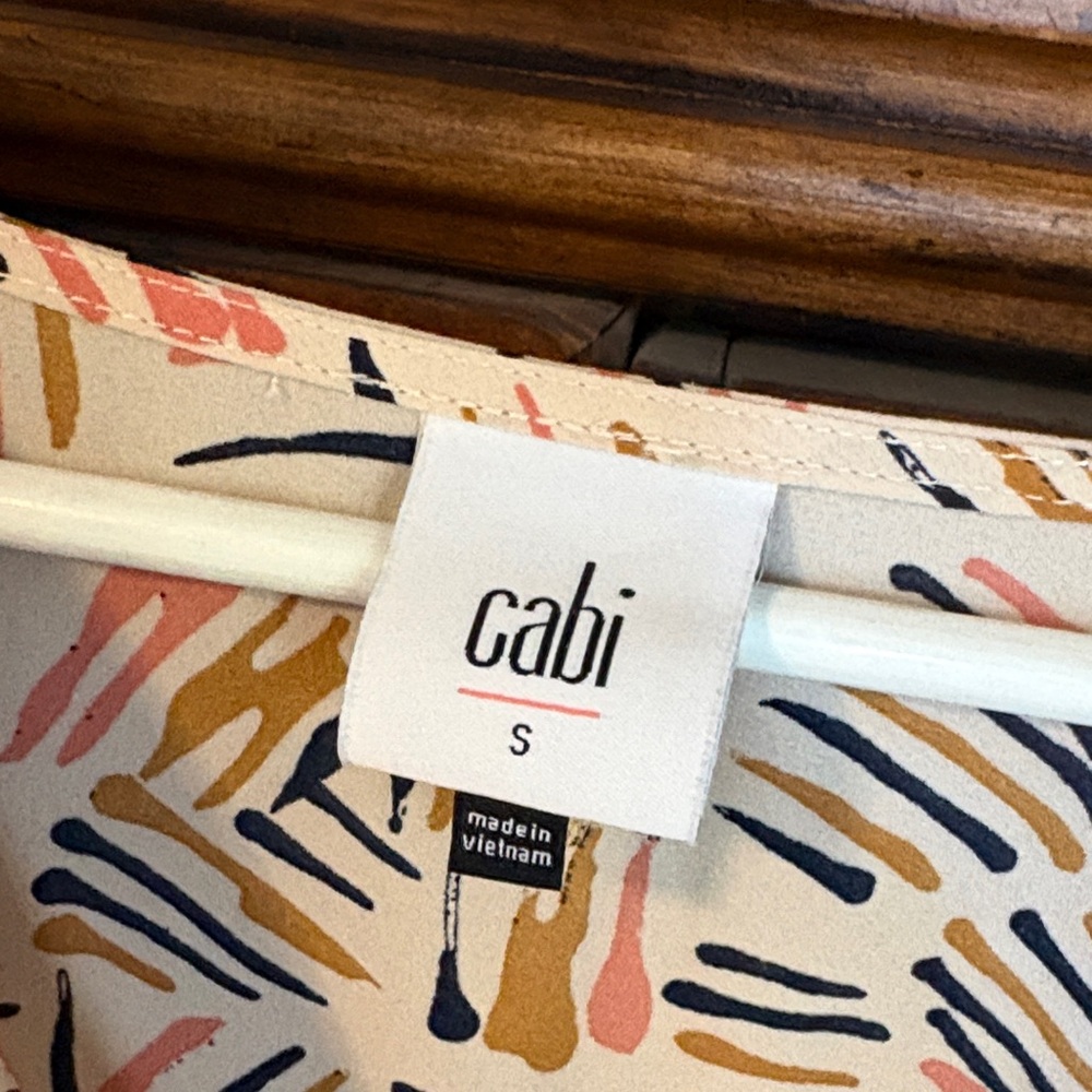 CAbi Multicolor Abstract Blouse - Picture 2 of 3